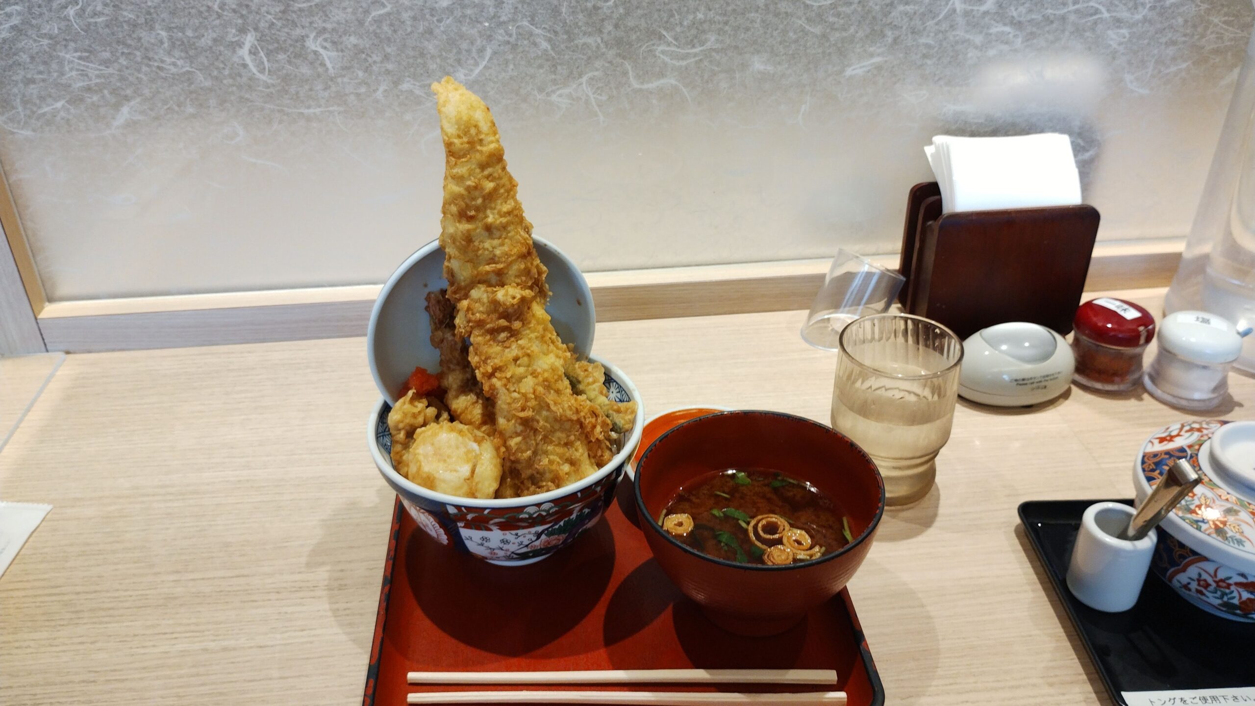 あなご天丼